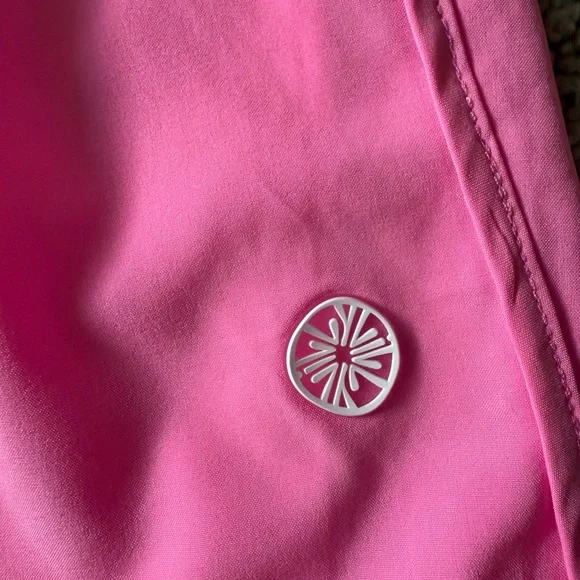 NWOT Lilly Pulitzer Hot Pink Athletic Shorts - Picture 3 of 6
